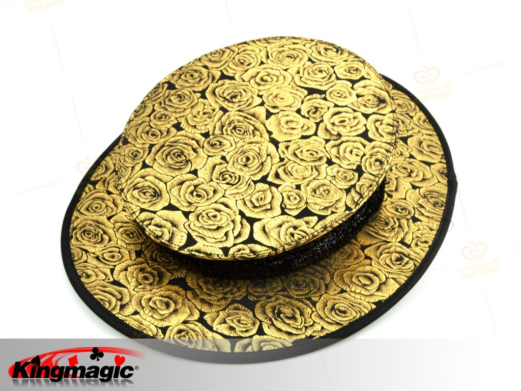 高品质折叠魔术帽(玫瑰花)