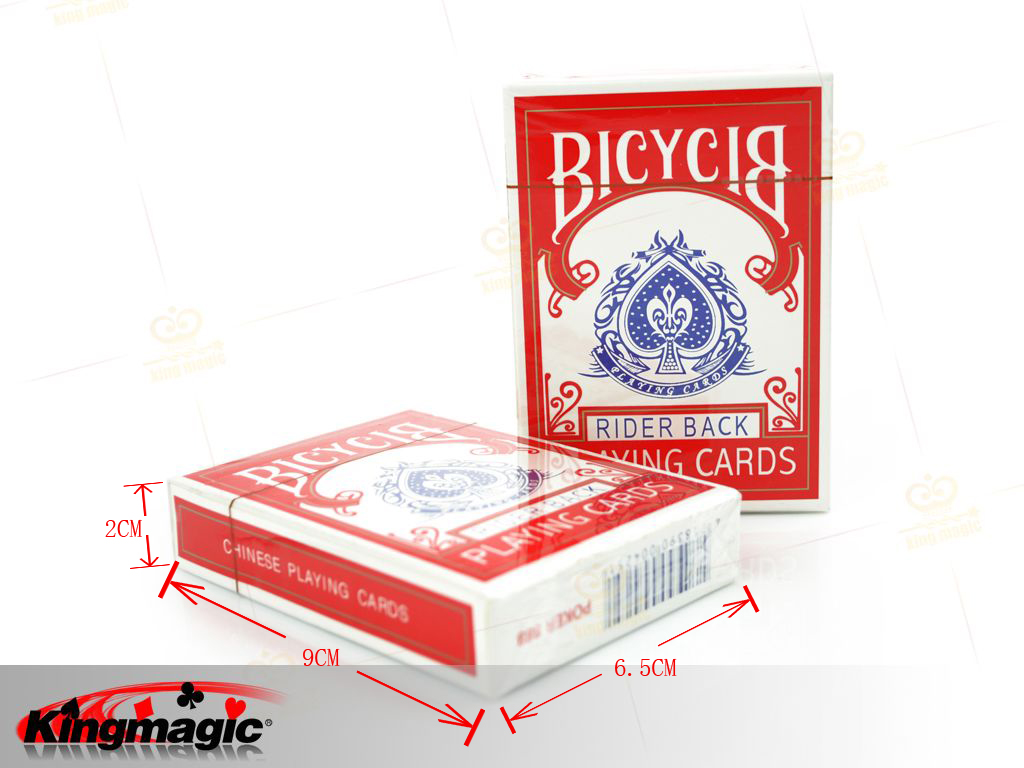 Bicycle原版单车牌(白边蓝)