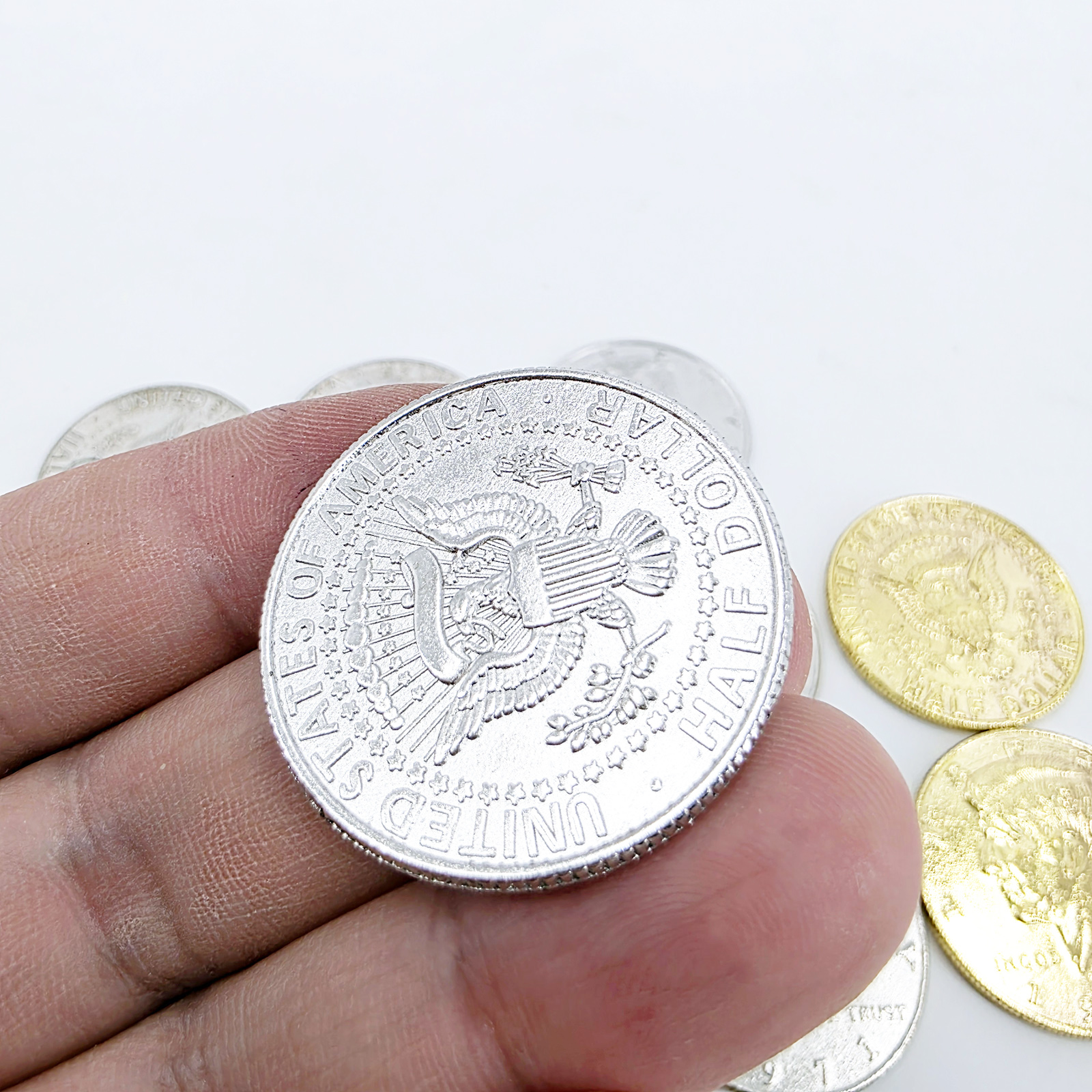 50美分硬币(金)