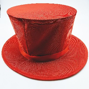 高品质折叠yabovip2021入口帽(红色)